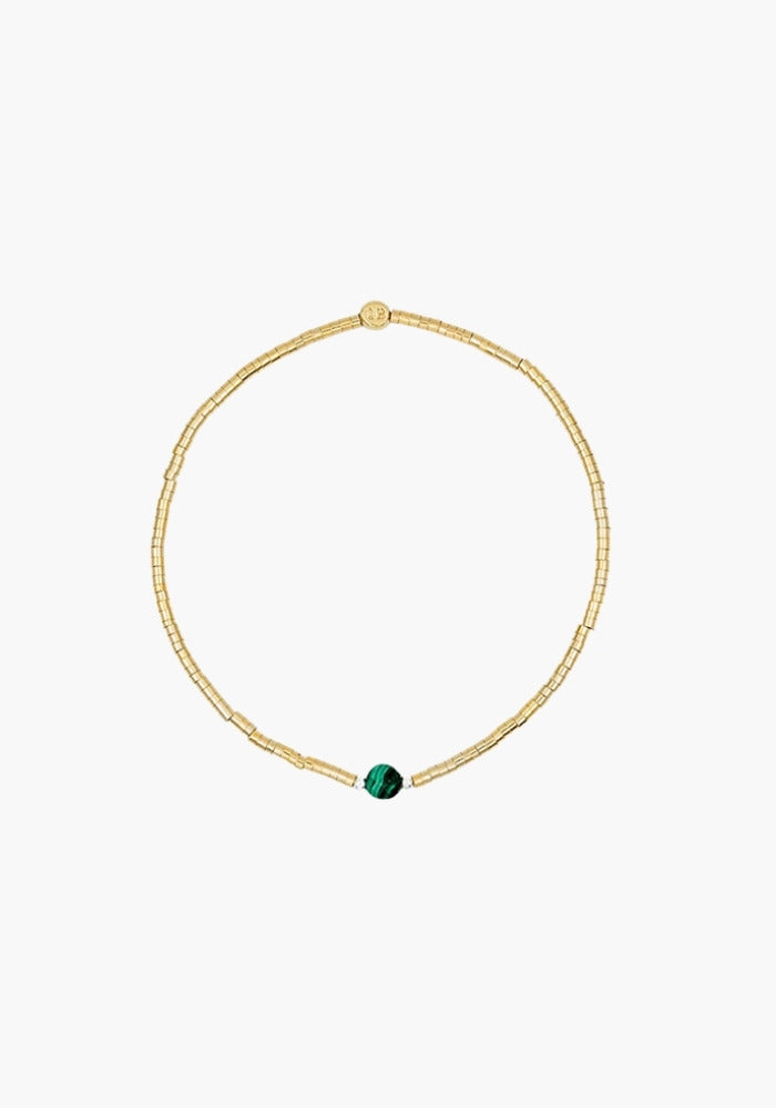 Bracelet Ava 1 Malachite - Têtes Blondes