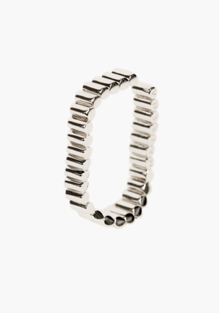 Earcuff Memphis Horizontal Argent - Mayrena
