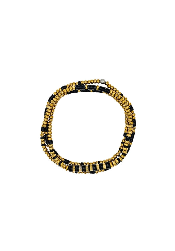 Bracelet 3 Tours Ou Collier Céline Gold - Têtes Blondes