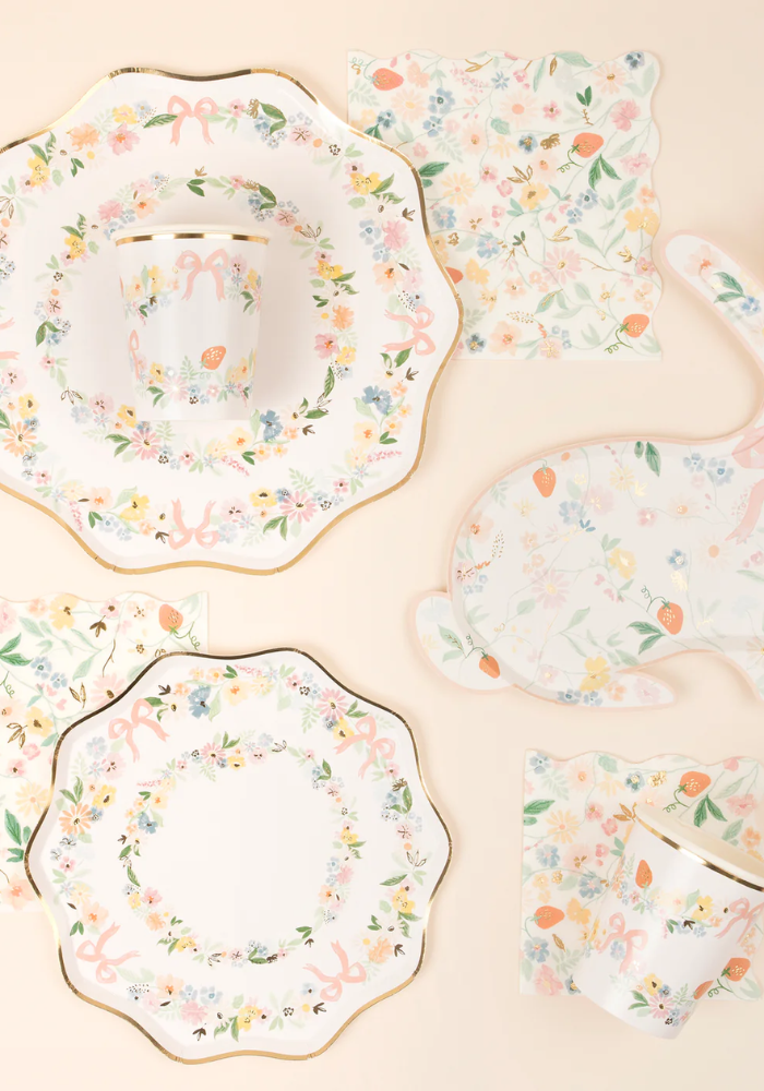 Lot de 16 Serviettes En Papier Fleuris - Meri Meri