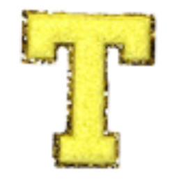 Columbia Yellow Letter Sticker