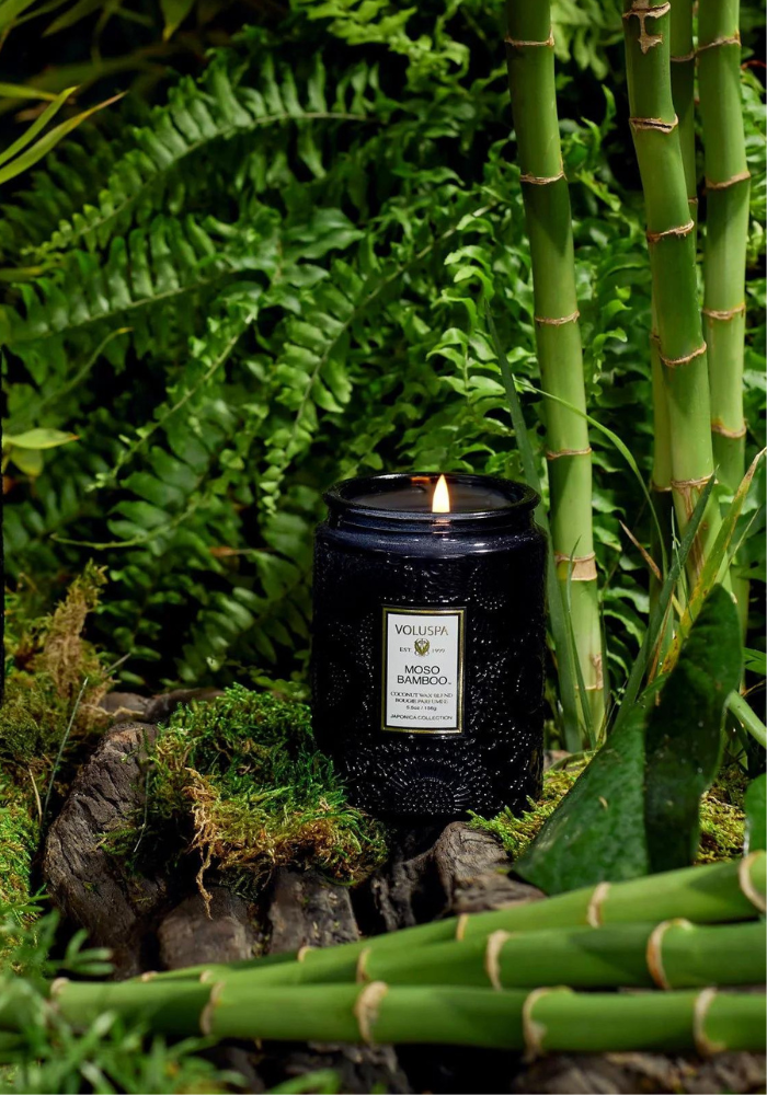 Bougie Vermeil Small Jar Moso Bamboo - Voluspa