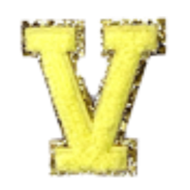 Columbia Yellow Letter Sticker