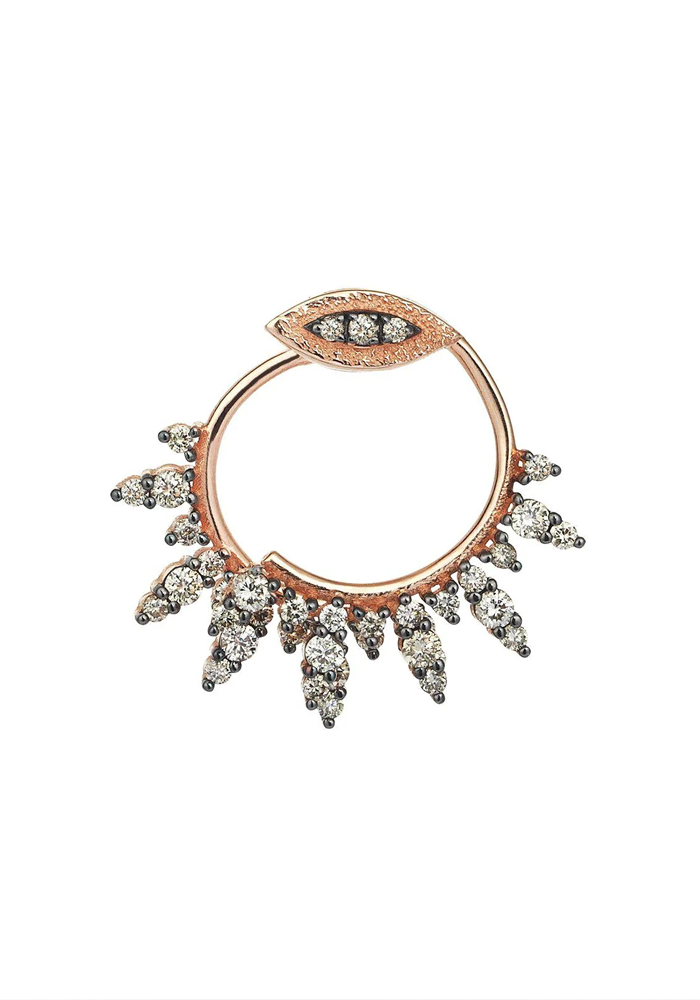 Boucle D'Oreille 10th Eye Round - Kismet By Milka