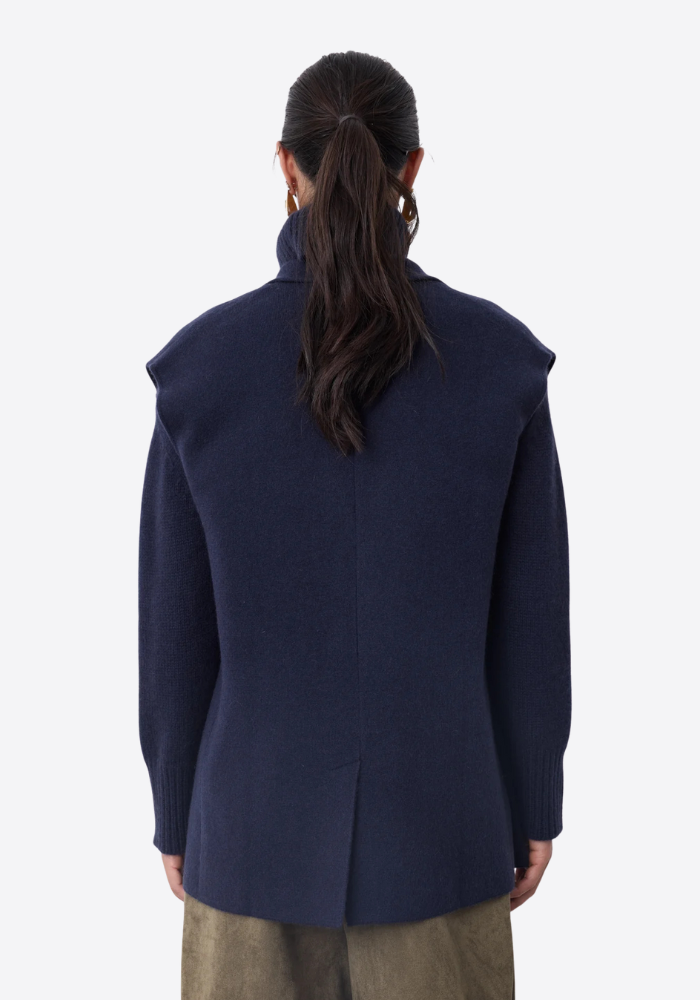 Veste De Tailleur Sans Manche Nyx Marine - Nothsy