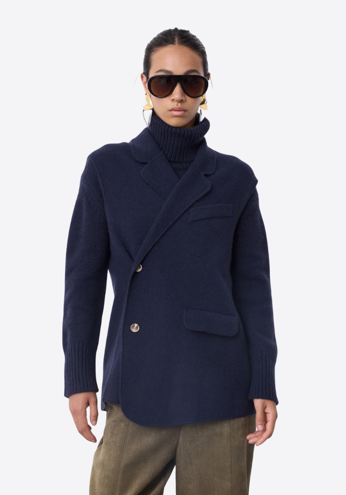 Veste De Tailleur Sans Manche Nyx Marine - Nothsy