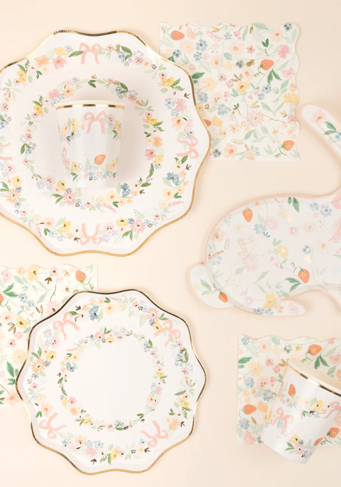 Lot de 8 Gobelets Fleurs - Meri Meri