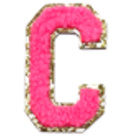 Columbia Neon Pink Letter Sticker