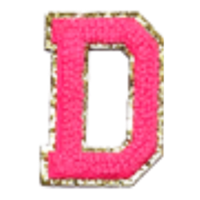 Columbia Neon Pink Letter Sticker