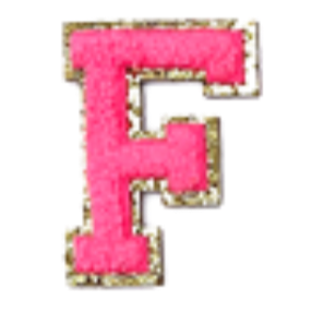 Columbia Neon Pink Letter Sticker