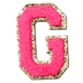 Columbia Neon Pink Letter Sticker