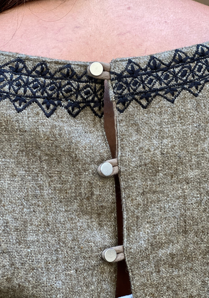Blouse Seema Kaki - V De Vinster