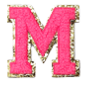 Columbia Neon Pink Letter Sticker