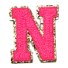 Columbia Neon Pink Letter Sticker