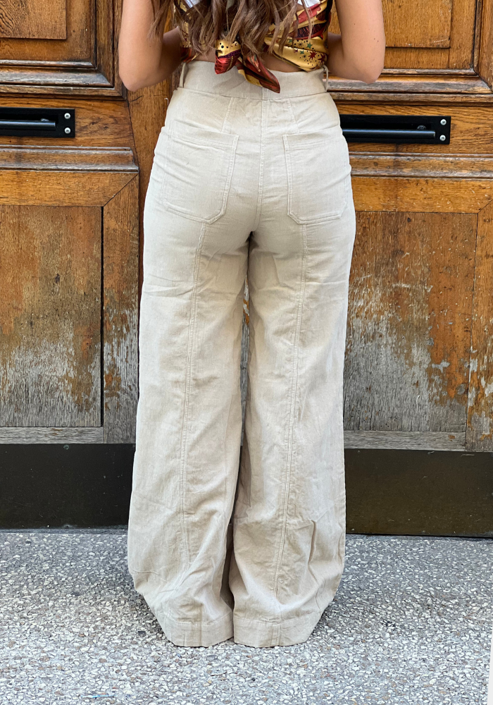 Pantalon Ciana Velours - V De Vinster
