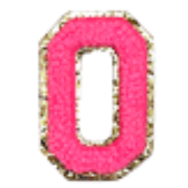 Columbia Neon Pink Letter Sticker