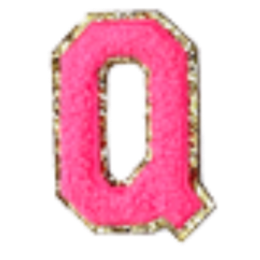 Columbia Neon Pink Letter Sticker