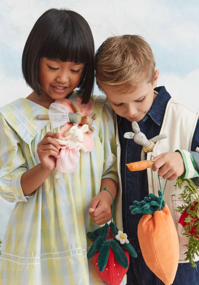 Mini Pochette Souris En Forme De Fraise - Meri Meri