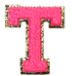 Columbia Neon Pink Letter Sticker