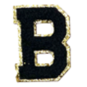 Columbia Black Letter Sticker