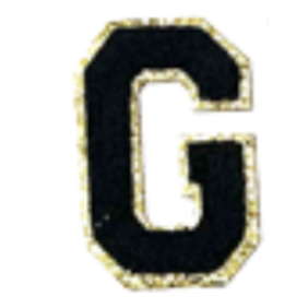 Columbia Black Letter Sticker