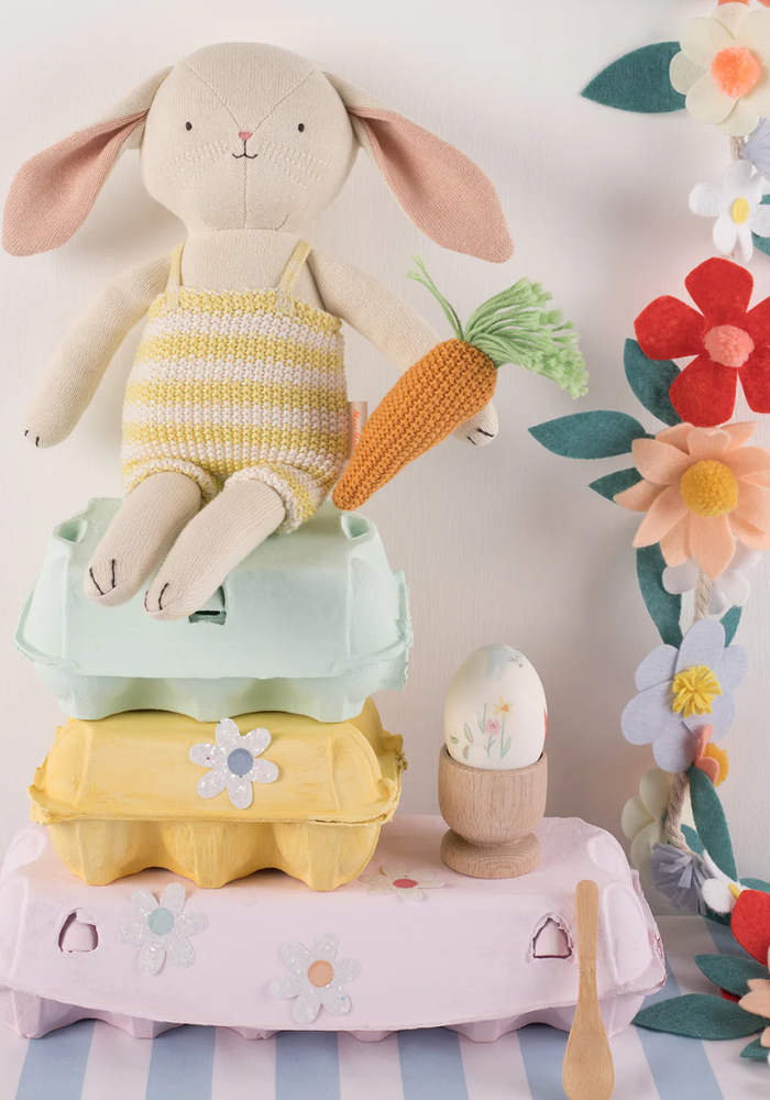 Petite Peluche Lapin Marinière - Meri Meri