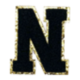 Columbia Black Letter Sticker