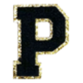 Columbia Black Letter Sticker