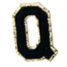 Columbia Black Letter Sticker