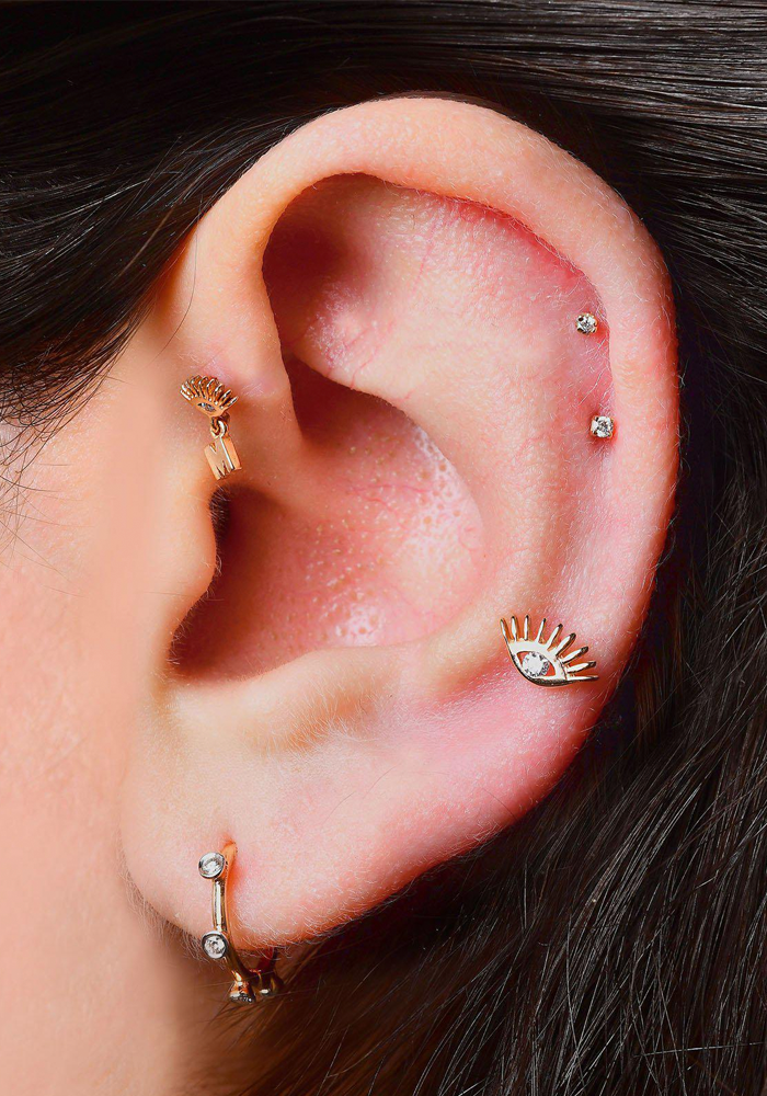 Piercing Mini Evil-Eye - Kismet By Milka