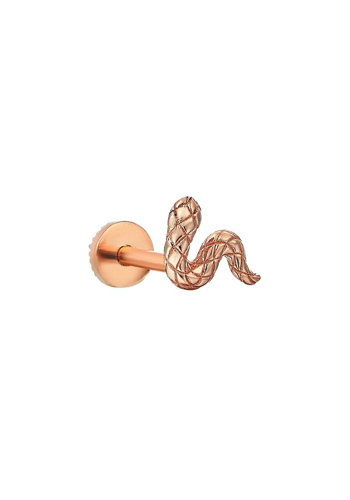 Piercing Textured Snake - Kismet By Milka