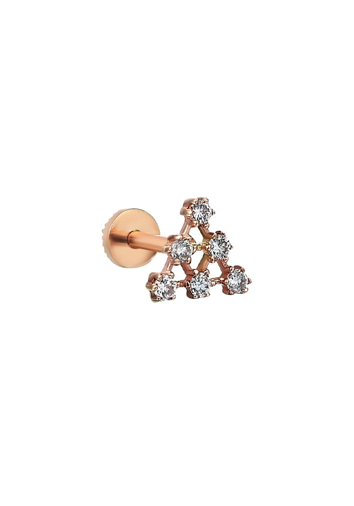 Piercing Spring Lightbeam Triangle - Kismet By Milka