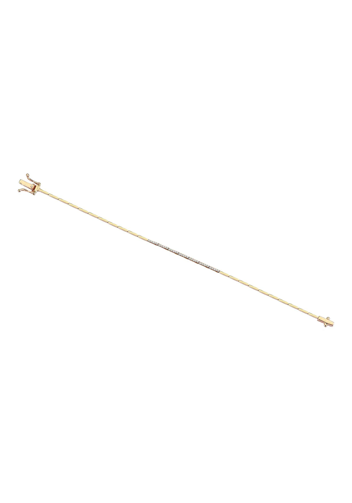 Bracelet Skinny Square Link - Kismet By Milka