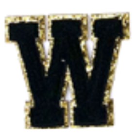 Columbia Black Letter Sticker