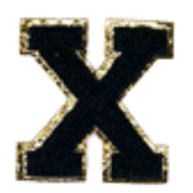 Columbia Black Letter Sticker
