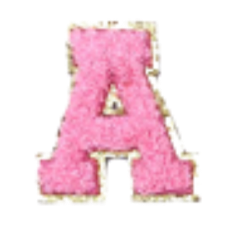 Columbia Pale Pink Letter Sticker