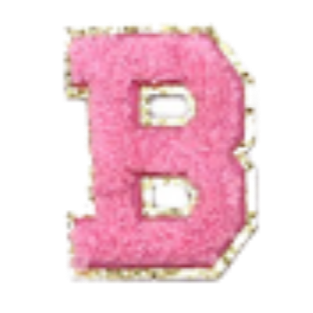 Columbia Pale Pink Letter Sticker
