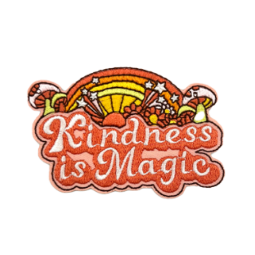 Kindness Is Magic iron-on sticker