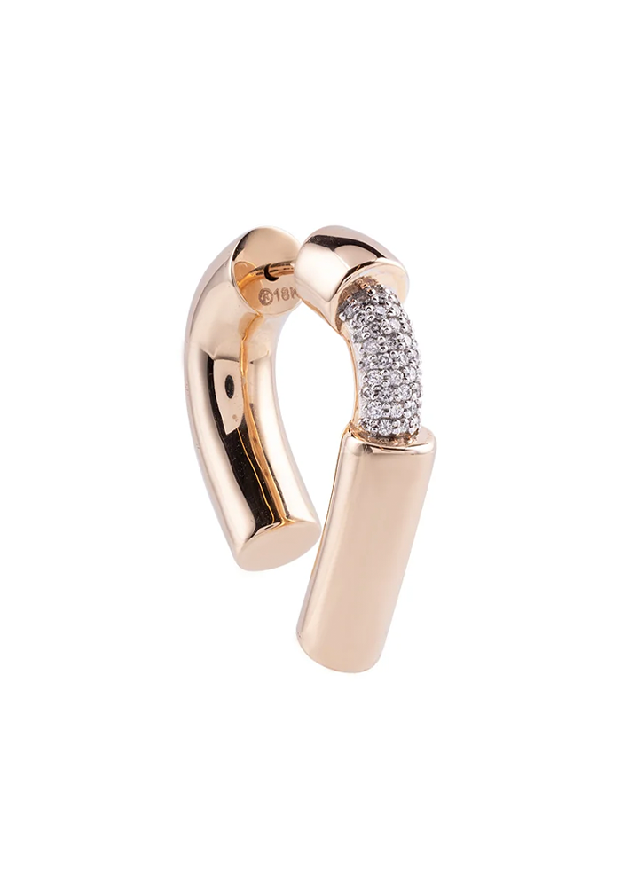 Créole Wanderlust Hoop 18 Carats - Kismet By Milka