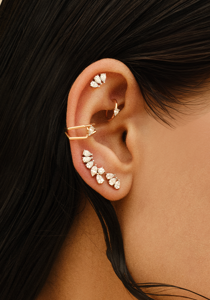 Piercing Marquise Trio - Kismet By Milka