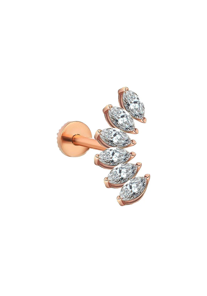 Piercing Arc “Marquise” - Kismet By Milka