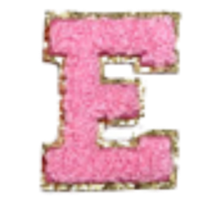 Columbia Pale Pink Letter Sticker