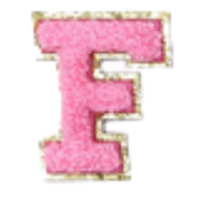 Columbia Pale Pink Letter Sticker