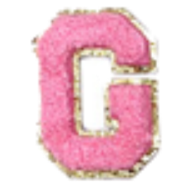 Columbia Pale Pink Letter Sticker