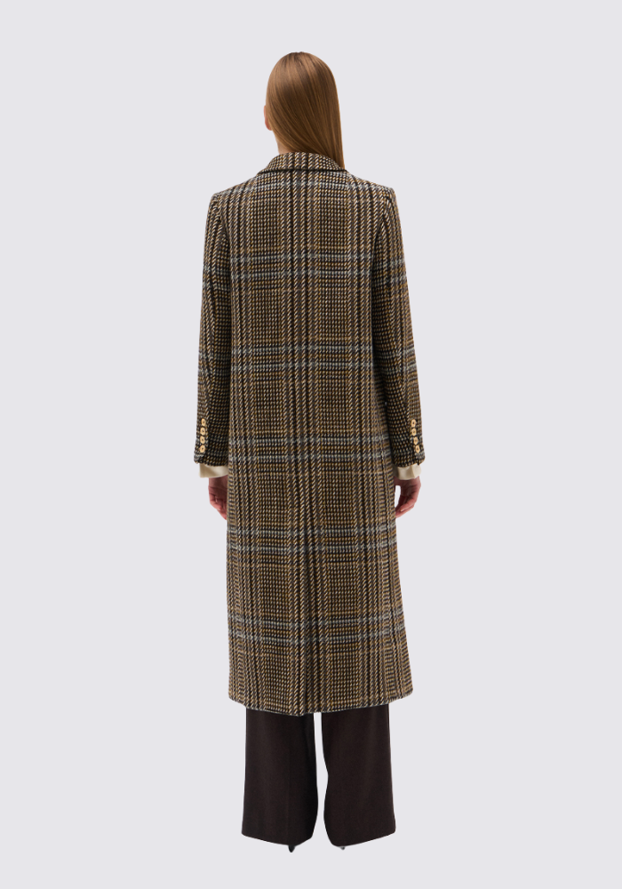 Manteau Ariel Prince De Galles - DMN Paris