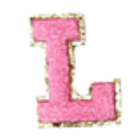Columbia Pale Pink Letter Sticker