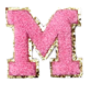 Columbia Pale Pink Letter Sticker