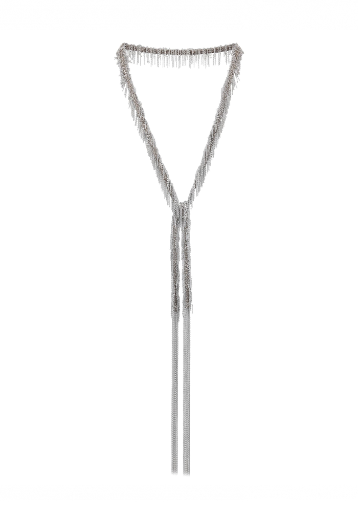 Sautoir 1C003 White Bronze - Marie-Laure Chamorel