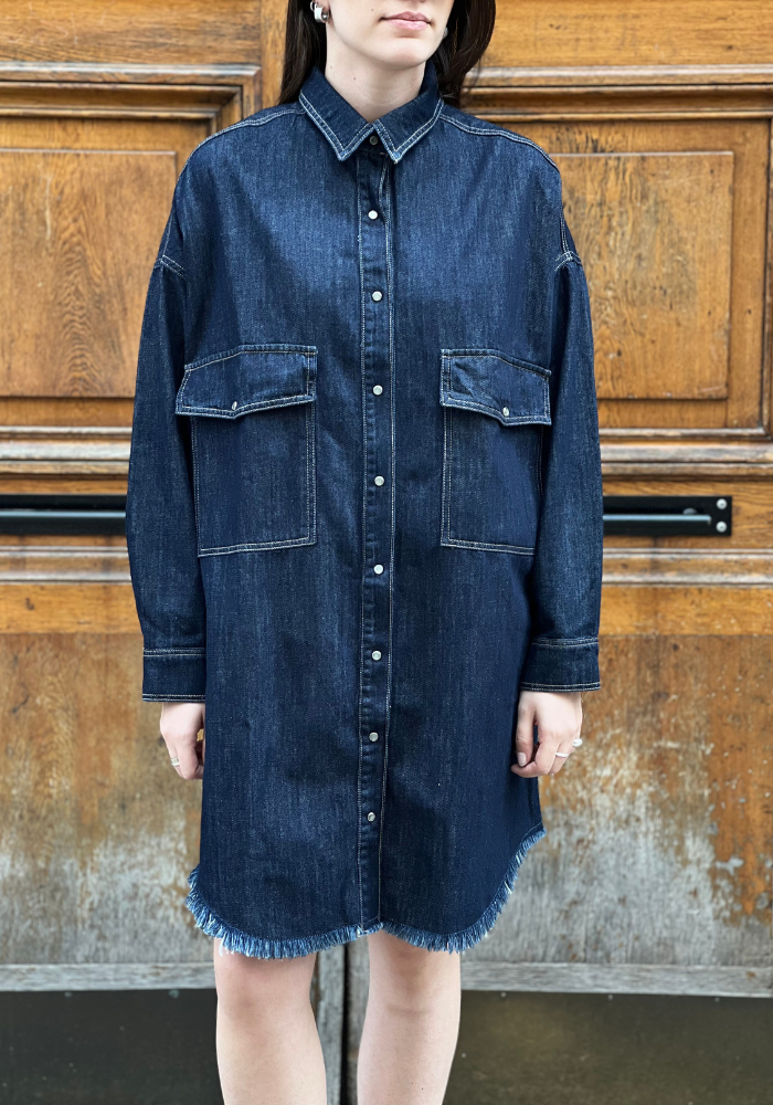 Chemise Longue En Jean - Sélectionné Par Blush