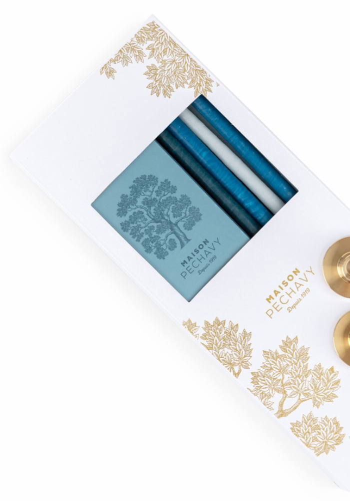 Coffret Blue 10 Bougies Fines - Sélectionné par Blush